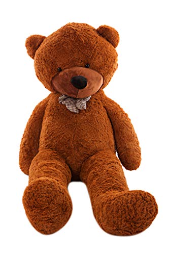 MyTeddyWorld Riesen Teddy Bär Dunkelbraun XL-XXXL Teddybär 140-200 cm samtig weich Plüsch Kuscheltier Plüschbär Farbwahl – Bild 3