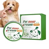 Balsam für Hundenase, getrockneter Nasenbalsam, Nasenbalsam für Haustierbalsam Balsamo feuchtigkeitsspendender Balsam für natürliche Nase, Hunde für schnelle Absorptionshunde, Hunde, Welpen und Katzen