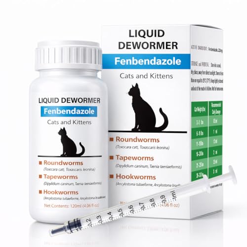 Fenbendazole Liquid Dewormer for Cats