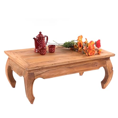 Table d’appoint East acajou recyclé 100 cm xtradefactory