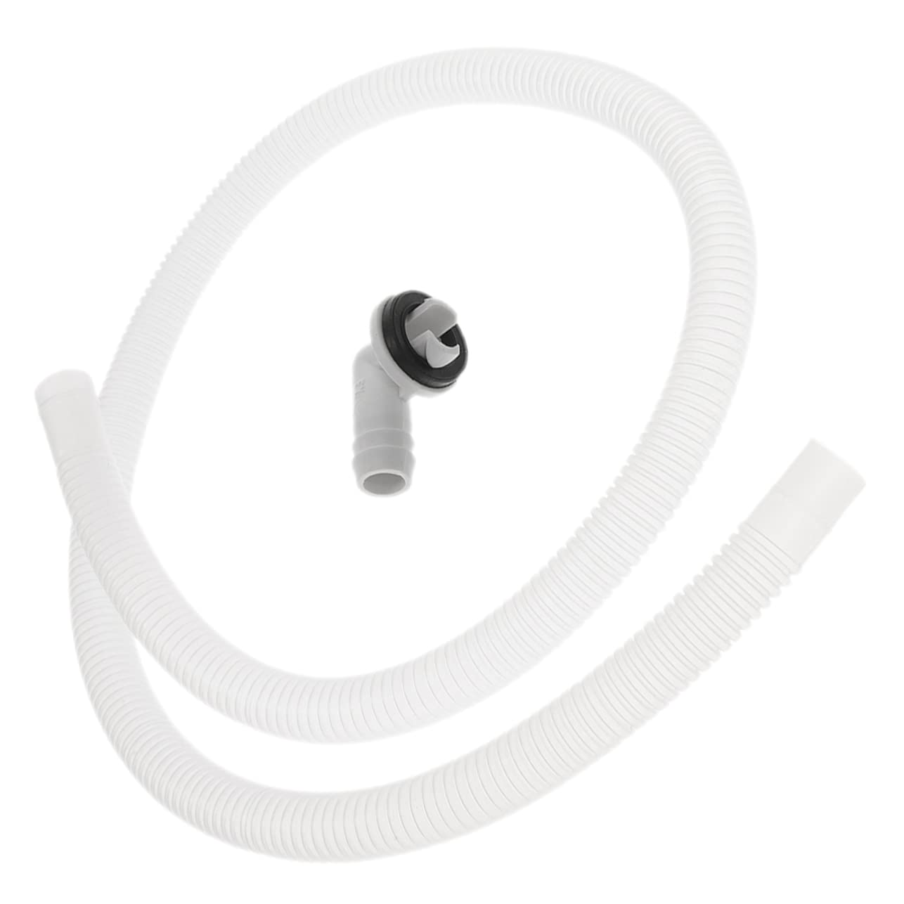 IMIKEYA 3 Set Tubo Scarico per Condizionatore con Kit Collegamento Flessibile Tubo Drenaggio Trasparente da Piedi per Climatizzazione e Split Compatibile