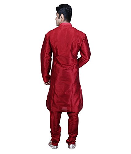 Image of Royal Kurta Men's Silk Blend Kurta Pyjama Set