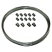 Stainless Steel Brake Line Tubing Kit 1/4 OD Coil Roll & SAE Tube Nut Fittings (L-4-1)