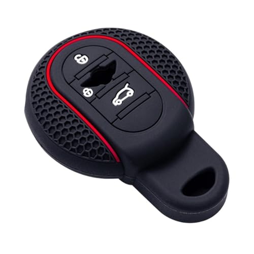 シリコン製車用キーケースカバー保護シェル と互換性がある BMW Mini COOPERS ONE / JCW F56 F55 F54 F57 F60 R55 R56 R57 R58 R59 R60 SS ロードスター対応