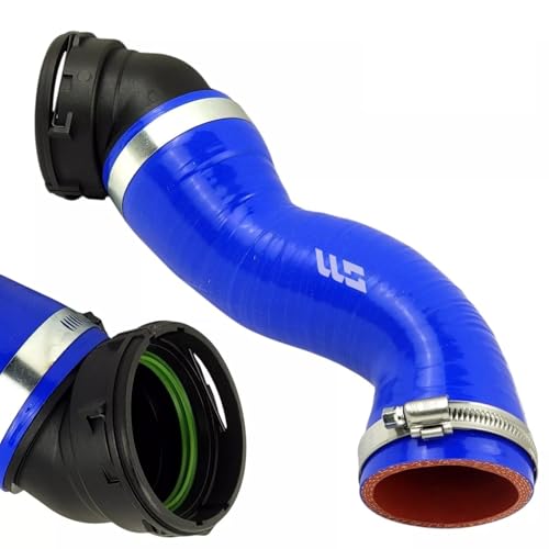 LLS-GERMANY Tuyau d'admission en silicone compatible avec BMW Série 5 (E60, E61) 525d, 530d (2002/09-2010/03, 2497-2993 ccm, 130-160 KW, 177-218 PS), OEM : 11617794064, 116177. Référence : 78746. 8