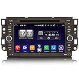 Erisin 7 pollici 8-Core 4GB + 64GB Android 10 2 DIN Autoradio per Chevrolet Aveo Captiva Epica Navigatore GPS con Schermo di Tocco Supporta Bluetooth CarPlay Android Auto DSP OBD2 DVB-T2 DAB + WiFi