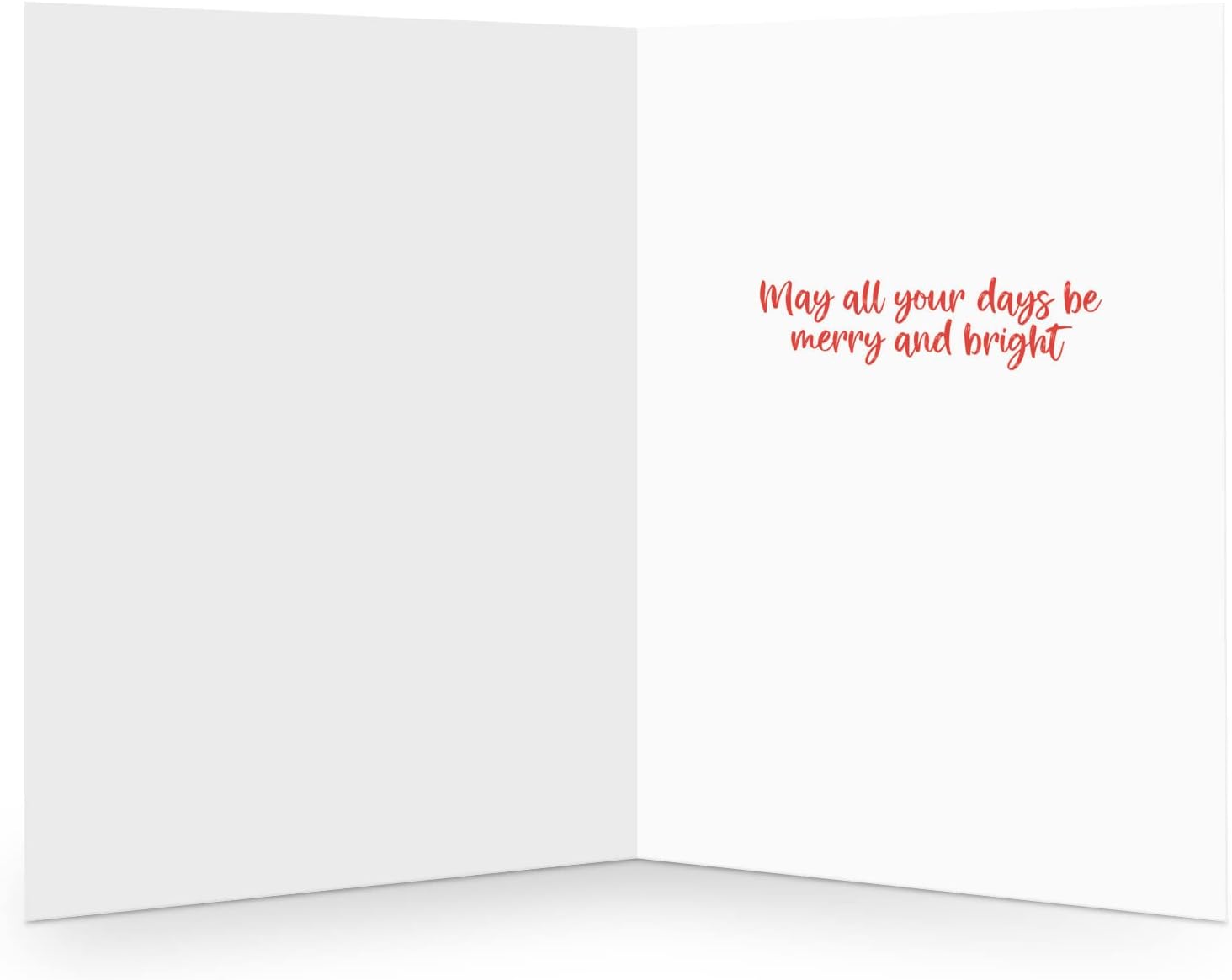Stonehouse Collection | Merry Christmas Beach | Beach Christmas Cards | 24 Custom Cards & Envelopes | USA Made (Personalized)