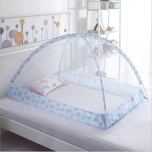 Moustiquaire Lit Bébé Berceau Universelle Insectes Protection Housse Pliable Moustiques Tente Automatique Forme de l'arc Moustiques Voyage Poussette Landau...