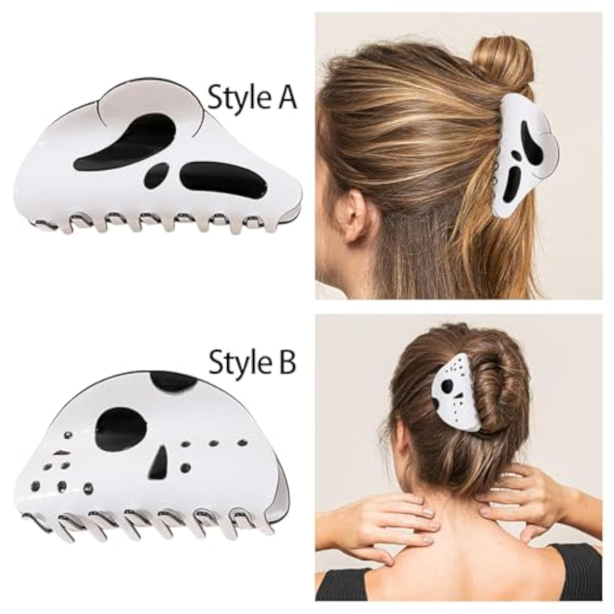 Funny Strong Hold Hairpins for Party Makeup Style A