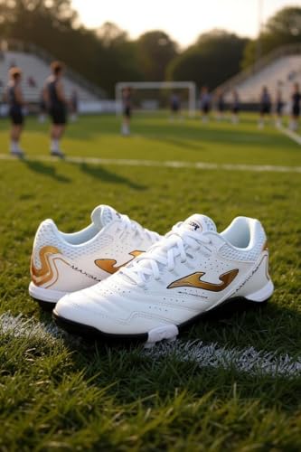 Image of Joma Men's Soccer Cleats Turf (TF), US Size 6.5-12, Synthetic Upper, Durability Rubber Outsole, Aguila 2309 Model, Turf Traction Sole