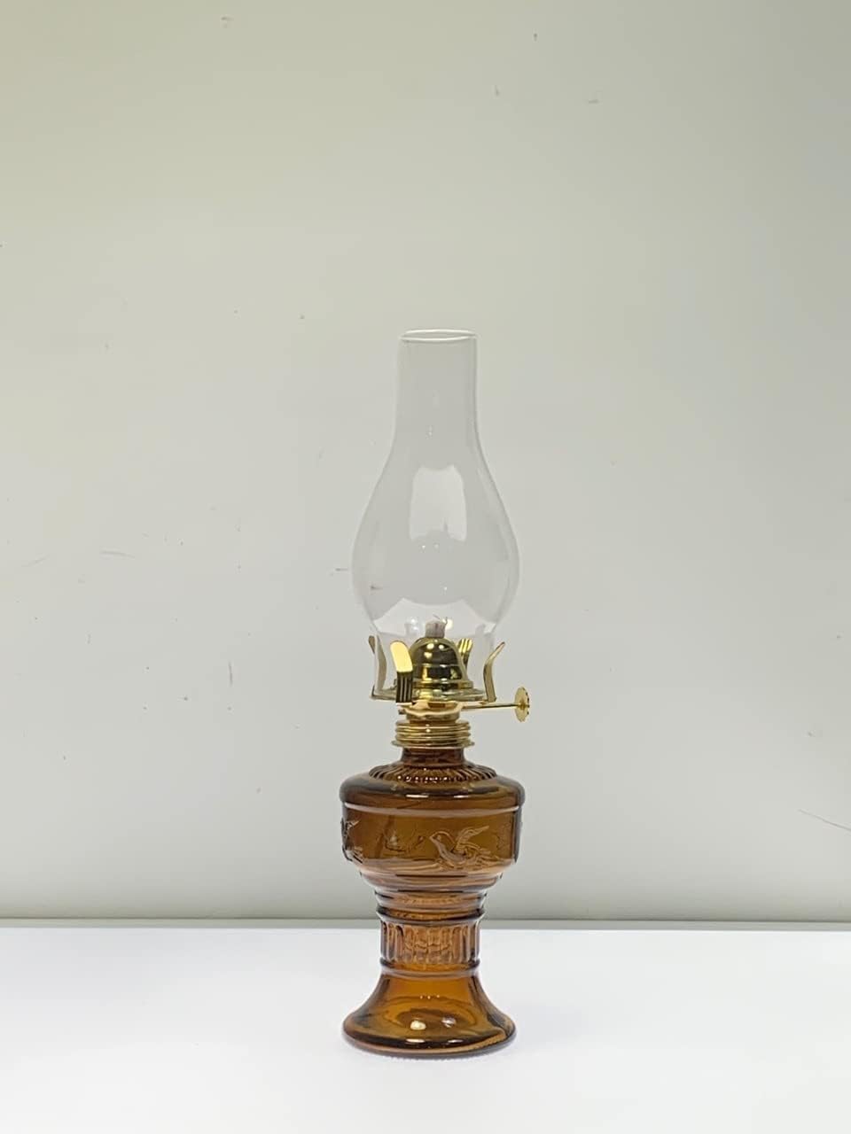 Oil Lamp for Indoor Use Glass Kerosene Lamp Oil Lamp Glass Kerosene Lantern Classic Oil Lamp Farmhouse Decoration Oil Lantern Lamp Emergency for Indoor Use