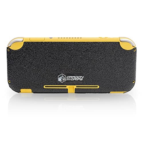 Grip For Nintendo Switch Lite Controller Accessories | Gaming Grip Set Rubber Grip Wrap Skins | Compatible With The Nintendo Switch Lite Controller By Dragon Grips (Black) Don't Drop your Lite!!! Grip For Nintendo Switch Lite Controller Accessories | Gaming Grip Set Rubber Grip Wrap Skins | Compatible With The Nintendo Switch Lite Controller By Dragon Grips (Black) Don't Drop your Lite!!!