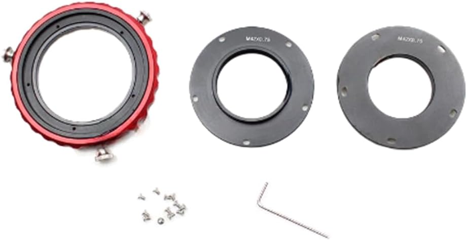 M42 CAA 360 ¡ã Degree Rotator Camera Angle Adjuster 3 in One Gyratory Device for Astronomical Telescope Photography Easy Install Easy to Use