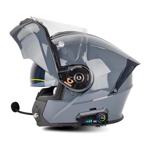 Casque moto bluetooth intégré modulable homologué ECE en taille 2XL