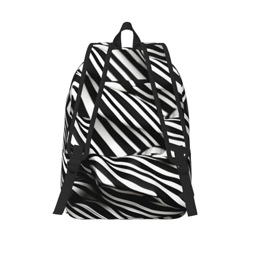 Sac à dos femme rayé pour soulager le dos en déplacement pro