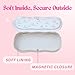 Glasses Case Hard Shell, Clear Bow Eyeglass Case, Cute Coquette Holder for Sunglasses and Reading Glasses