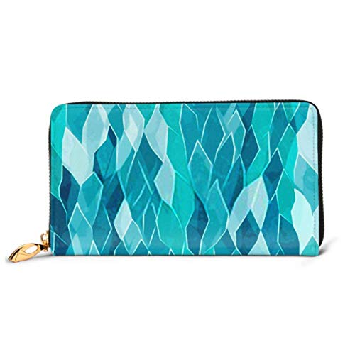 Preisvergleich Produktbild JHGFG Mode Handtasche Reißverschluss Brieftasche Kristall Nahtloses Muster Telefon Kupplung Geldbörse Abendkupplung Blockieren Leder Brieftasche Multi Card Organizer