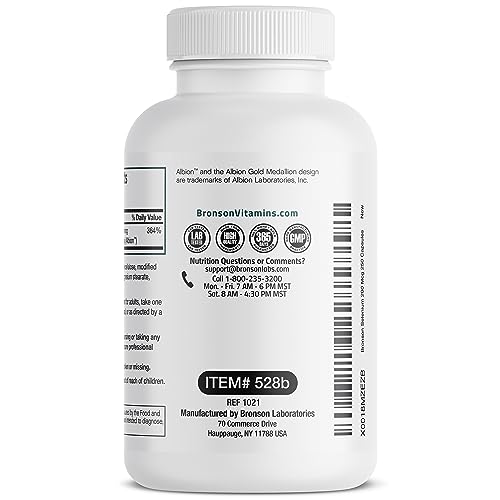 Bronson Selenium Albion Chelated Supplement