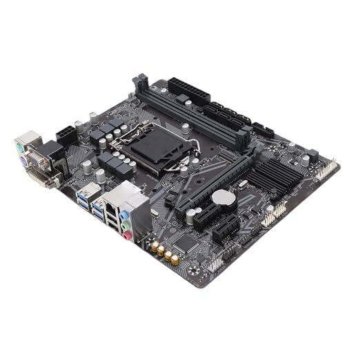 VBESTLIFE B460M Motherboard LGA 1200 Dual Channel DDR4 PCIe 3.0 M.2 Automatic XMP Overclocking ATX Motherboard for PC Computer