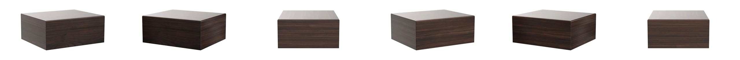 GERMANUS Sigari Humidor con igrometro e umidificatore Manuale Marrone