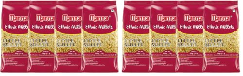 Image of Manna Little Millet Natural Grains 2kg (500g x 8 Packs) - (Kutki /Samai /Same /Samalu) | Native Low GI Millet Rice | High Protein & More Fibre than Rice
