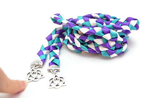 Divinity Braid Peacock Celtic Heart Knot Wedding Hand Fasting Cord Divinity Braid Celtic Knot #TOP5