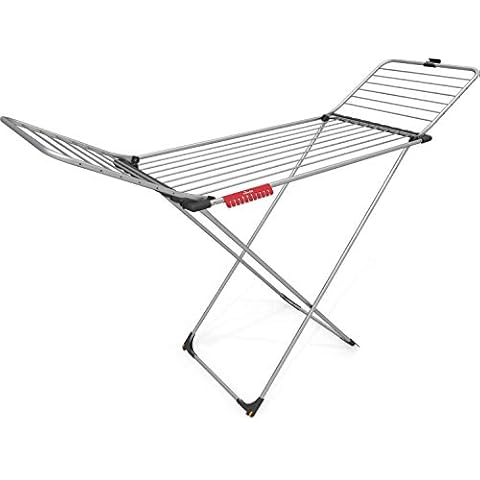 Vileda Aluminium Clothes Airer 58.5 x 19.5 x 131 cm Cover