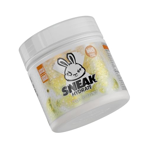 SNEAK | Electric Mango Hydrate | Zero Caffeine, Zero Sugar, Natural Flavours & Colours, Ashwagandha KSM-66, Coconut Water | 30 Servings