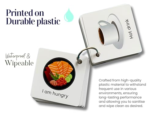 Special Needs Communication Cards for Non Verbal Children and Adults with Autism, Speech Delay Visual aid - Image 4