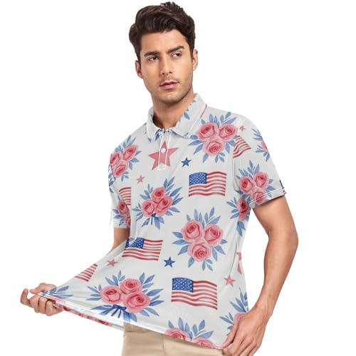 Polo pour homme anti humidité t-shirt classique contre la transpiration S