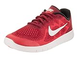 Nike Mens Free Rn 2017 (Gs) Gym Red/Off-White-Track Red 904255 600 - Size 4.5Y