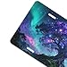 UEQIKI Galaxy Tree Life Front License Plate for Women Car Vanity Plates Decorative Aluminum Metal Cute Novelty License Plate Cover for Men 6x12 Inch (4 Holes)