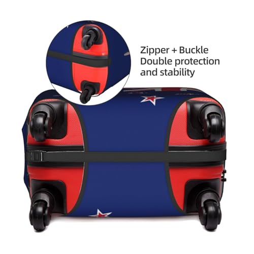 Housse de valise XL blanche pour éviter les rayures et repérer son bagage - 4