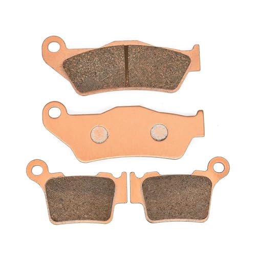 Plaquettes de frein moto avant arrière laiton pour FE450 FC450 freinage stable et durable