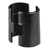 Alera (ALEAU) Alera ALE Wire Shelving Shelf Lock, Plastic, Black (Pack of 4 Clips)