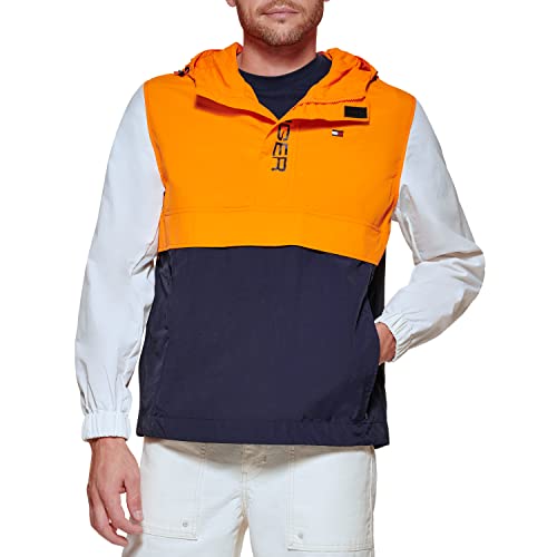 Tommy Hilfiger Men's Retro Lightweight Taslan Popover Jacket2