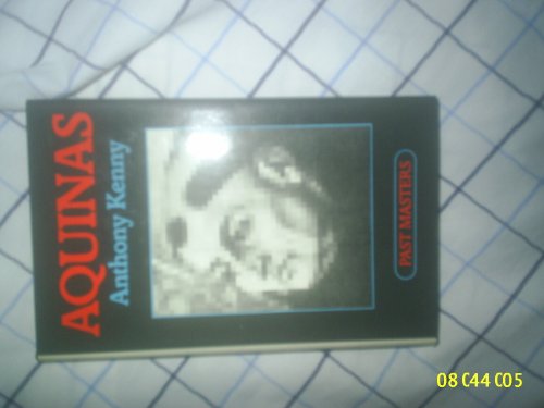 Aquinas (Past Masters) 0192875019 Book Cover