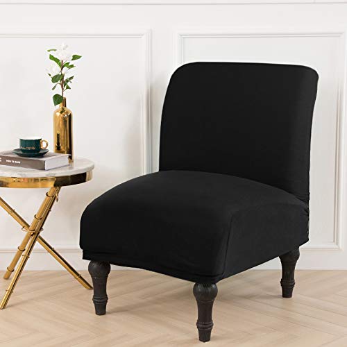 image for LEONEBEBE Armless Accent Chair Cover, Large Size Armless Slipper Chair