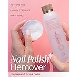 Mineral Fusion Nail Polish Remover - Acetone-Free Nail Care with Natural Solvents - Non Drying Liquid Formula - 6 fl oz - Image 2