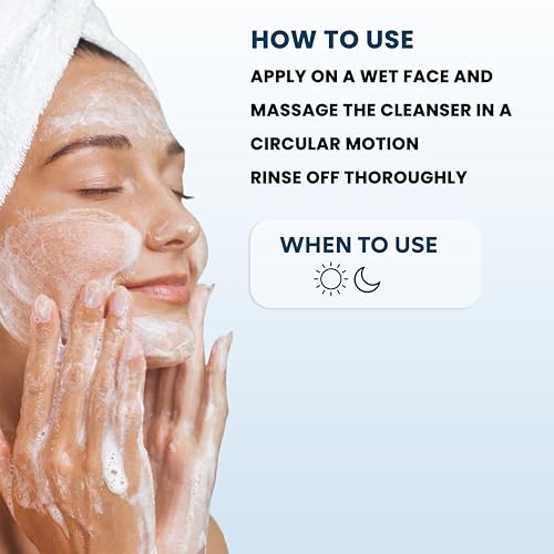 Image of Bellizzi Acne Control and Boost Glow Face Wash with Niacinamide, Salicylic Acid as well as Hyaluronic Acid | Gentle Daily Cleanser for All Skin Types | 100 ml
