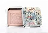 La Savonnerie de Nyons - Jabón de metal con caja de metal, diseño de París 1 Montmartre-100 gramos, multicolor, talla única