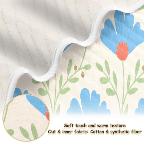 Custom Lovely Daisy Flowers Blanket for Babies Soft customised Picture Baby Blanket with Name for Newborns, Infants, & Toddlers 30x40in Regalos para Baby Shower de ni?a2