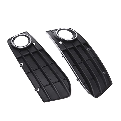 Grille de feux anti-brouillard en ABS chromé pour pare-chocs avant gauche et droite B8 L 2009-2011