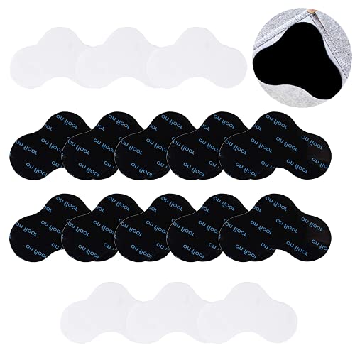 Wondsea 16 Almohadillas Antideslizantes de Doble Cara, Antideslizantes, Reutilizables, Mantienen tu Alfombra en su Lugar y Hacen Esquina Plana, Cinta Lavable para Suelos de Madera Dura Cover