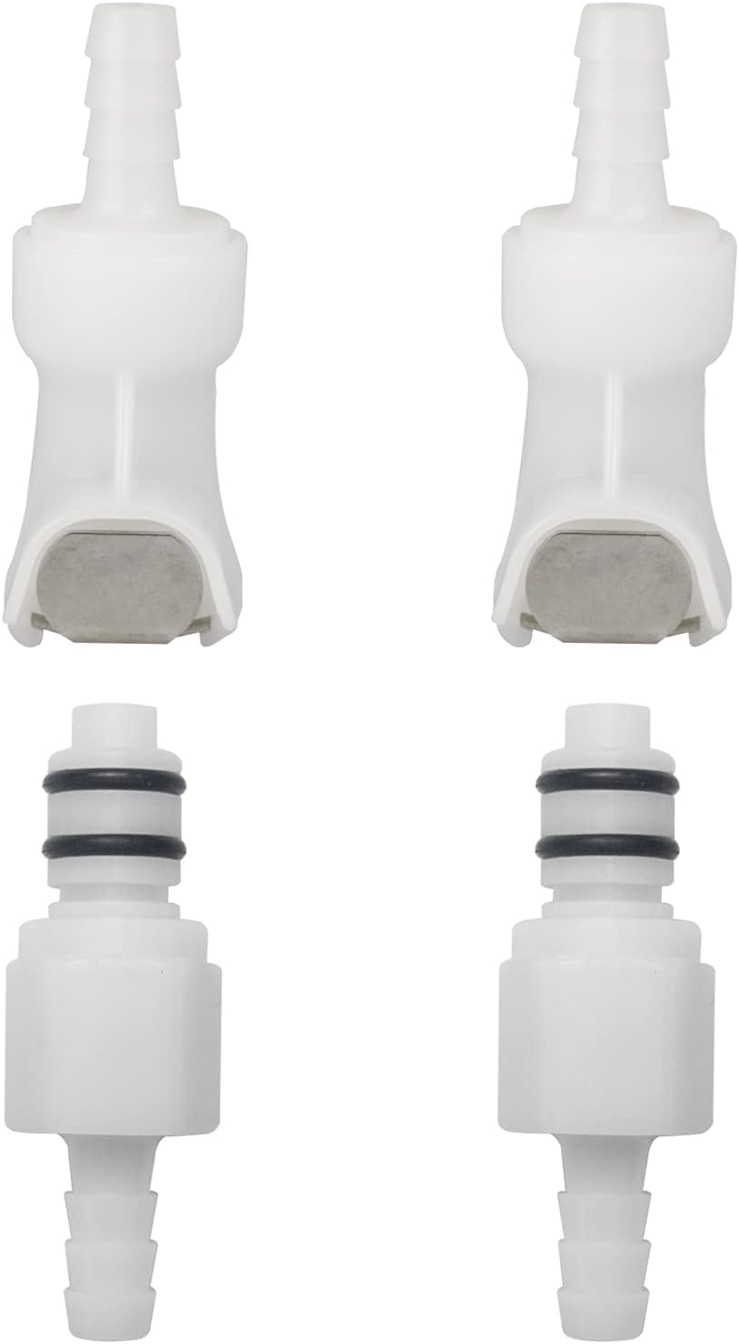 IRONSTAR QuickDisconnect Hose Barb Insert，Plastic Quick Connect Male/Female