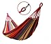 Ezone Adjustable Hammock Bed with Space Saving Steel Stand - Portable, Easy Set Up Indoor/Outdoor Hammock for Two