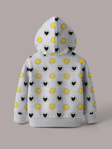 Image of HELLCAT Trendy Co-ords With Hoodie Sweatshirt and Trackpant Clothing Set for Girls.
