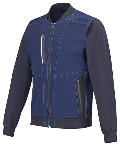 Veste de travail Lafont MOW 3XL noir et bleu : restez au chaud sur vos chantiers