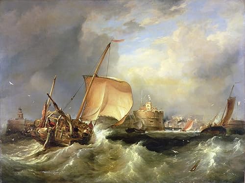 Peinture sur Toile Havre de Grace pour chambre à coucher zen