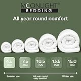 MOONLIGHT20015 King Size Duvet 13.5 Tog Winter Premium Extra Thick & Warm Anti Allergy Duvet King Size Soft Hollowfibre Filling Smooth & Skin Friendly Duvets - UK Made - Image 7